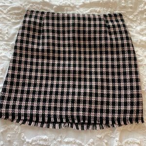 H&M Plaid Skirt
